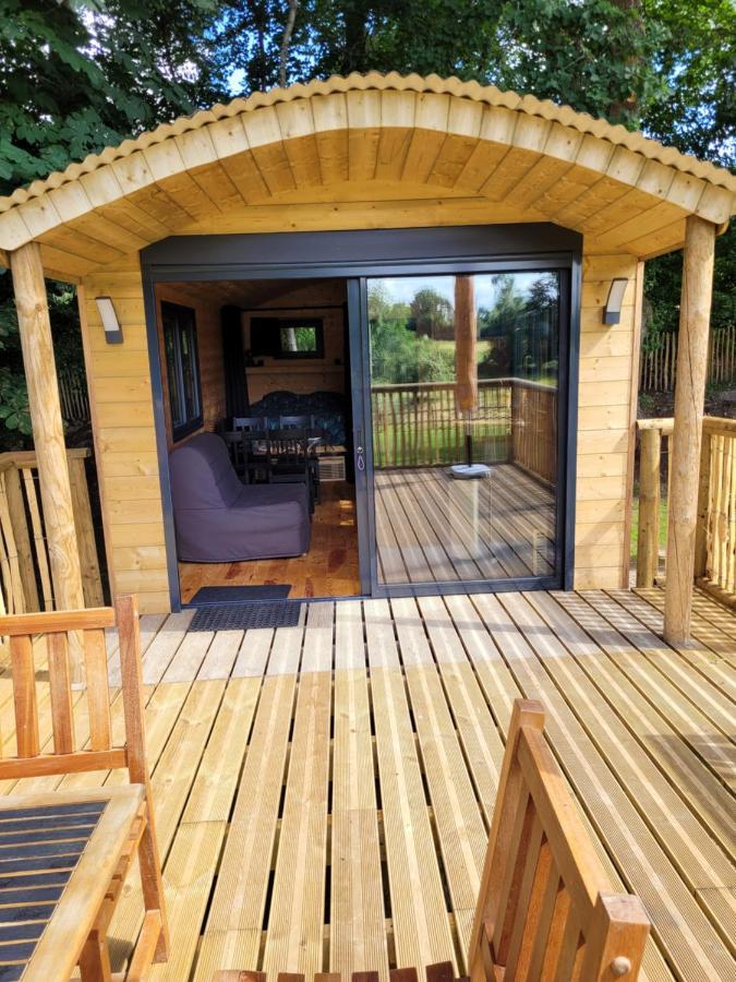 Roulotte Escapade Nature A Morainville - Normandie エクステリア 写真