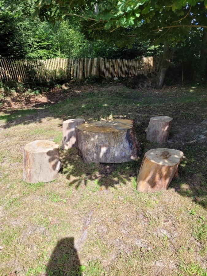 Roulotte Escapade Nature A Morainville - Normandie エクステリア 写真